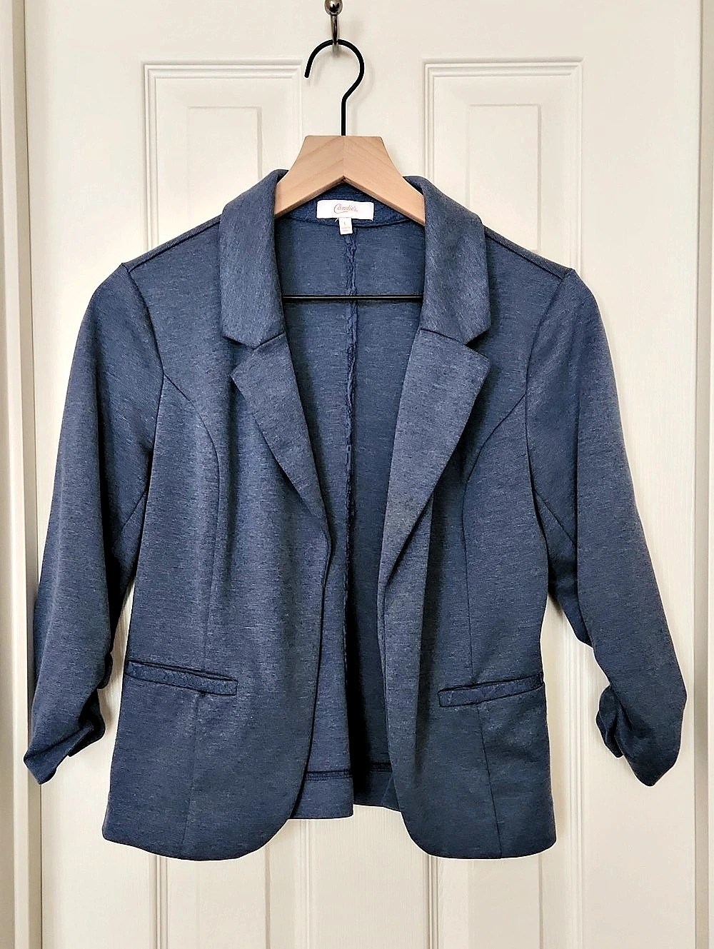 Candie's Blue Blazer Size Large Like New